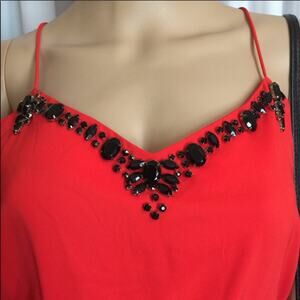 NWOT Victorias Secret Dress Pleated Rhinestone S